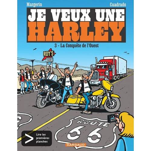 BD "Je veux une Harley" Tome 3