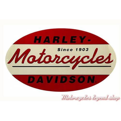 Plaque métal 1903 Harley-Davidson