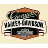 Plaque métal Genuine Banner Harley-Davidson