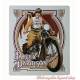 Plaque métal Nouveau Babe Harley-Davidson