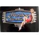 Plaque métal Retro Babe Harley-Davidson