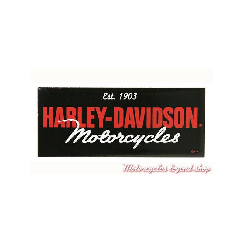 Plaque métal H-D Motorcycles, rétro, Harley-Davidson 2010841