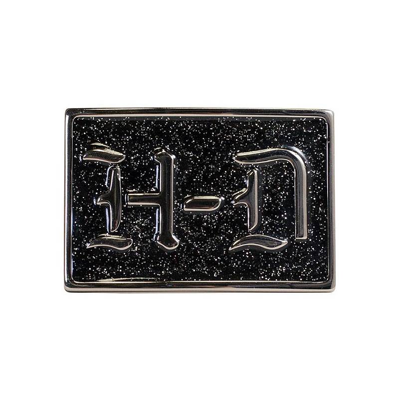 Boucle H-D Glitter femme, pailletée, zinc aluminium, sculptée, Harley-Davidson HDWBU10640