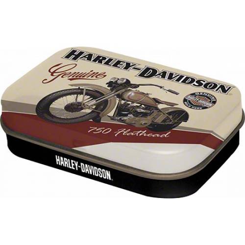 Boite de pastilles mentholées Flathead Harley-Davidson