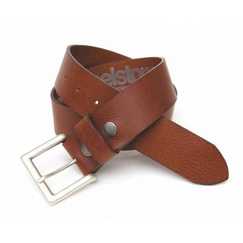 Ceinture Tan homme, cuir marron clair, boucle amovible Helstons