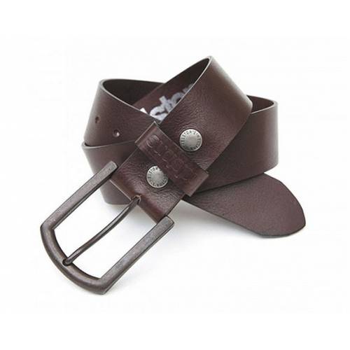 Ceinture cuir Marron homme, boucle amovible Helstons