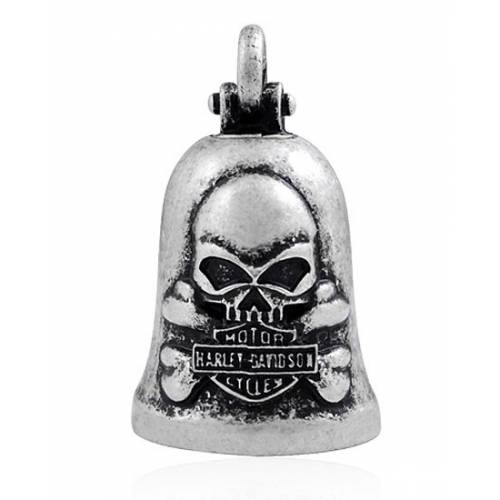 Clochette H-D Skull Crossbones Harley-Davidson