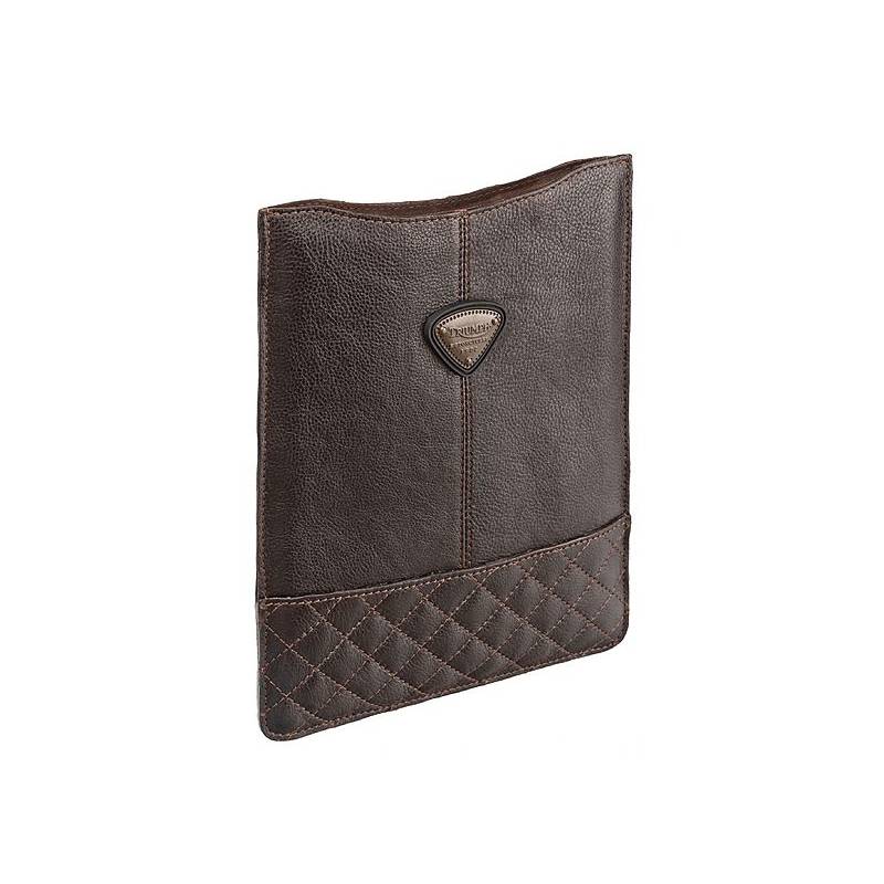 Coque Tablette numerique, cuir marron,Triumph MLUS15201