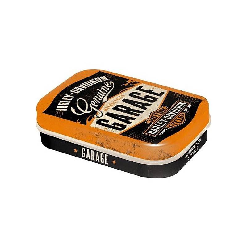 Boite de pastilles mentholées Garage Logo, Harley-Davidson 81324