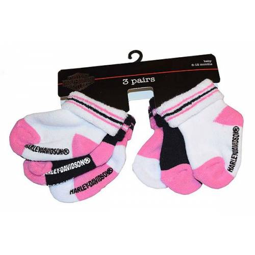 Chaussettes bébé fille Harley-Davidson