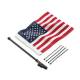 Kit Drapeau Américain pour Sissy Bar Harley-Davidson
