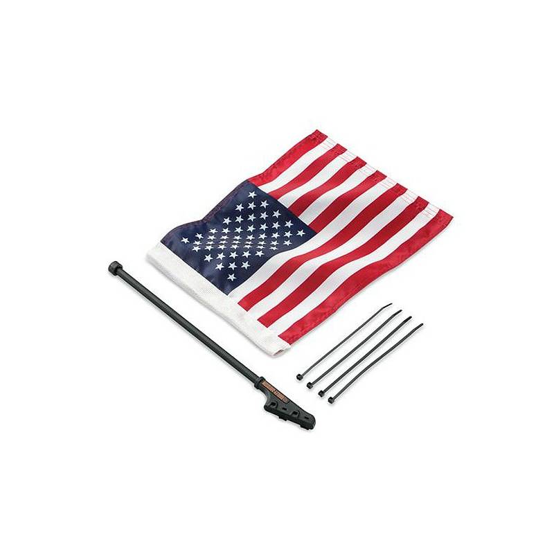 Kit Drapeau Américain pour sissy bar, nylon, Harley-Davidson 94616-98