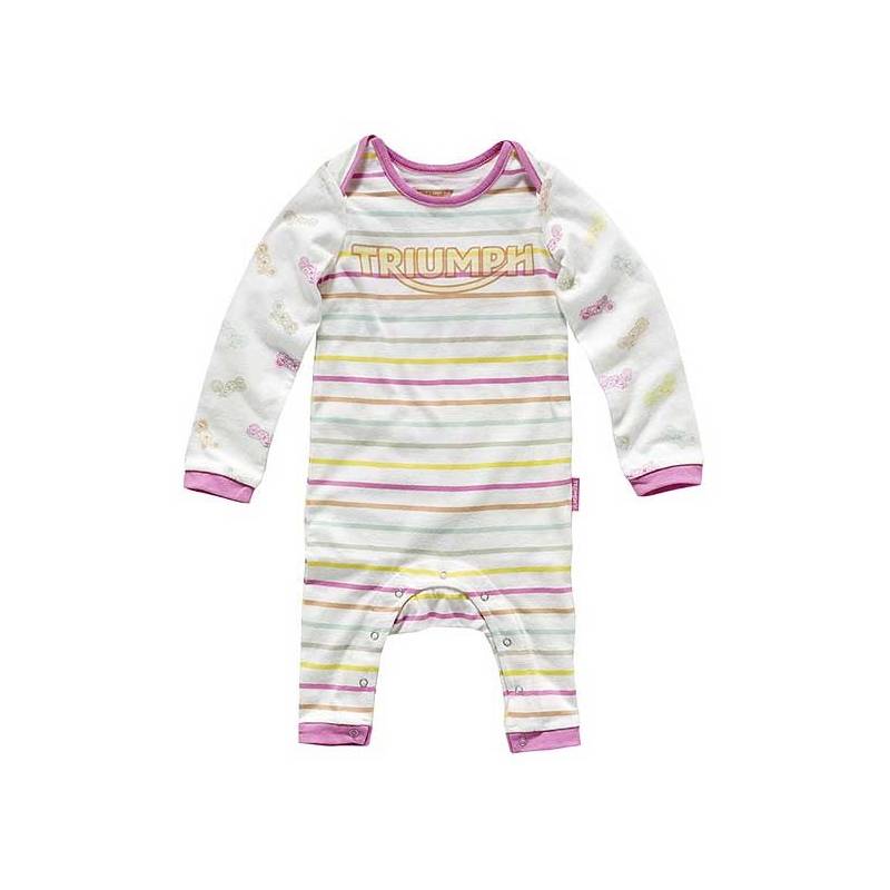 2 Pyjamas fille Triumph, coton, bébé fille, sans pied, manches longues, Triumph MJSA15038