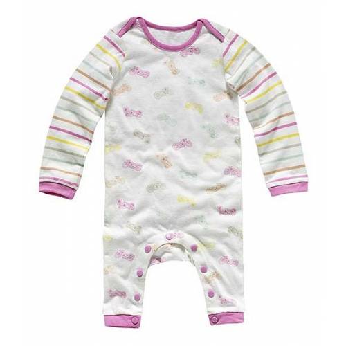 2 Pyjamas fille Triumph, coton, bébé fille, sans pied, manches longues, Triumph MJSA15038