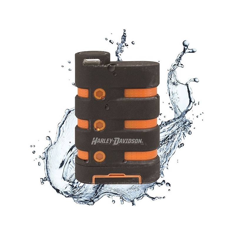 Batterie de secours H-D waterproof, anti choc, anti poussière, 6600mah, Harley-Davidson 7780