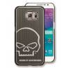 Coque Galaxy S6 Skull Silver, alu, Harley-Davidson 7800