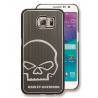 Coque Galaxy S6 Skull Silver, alu, Harley-Davidson 7800