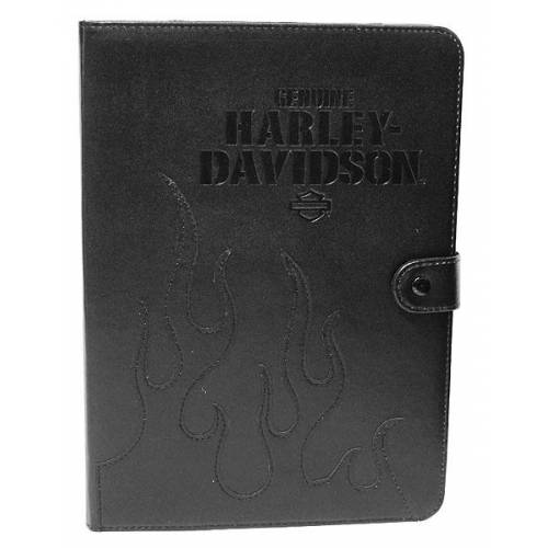 Etui universel Tablette 7-8" Flame, rotation 360°, angles élastiques, noir, Harley-Davidson 6908