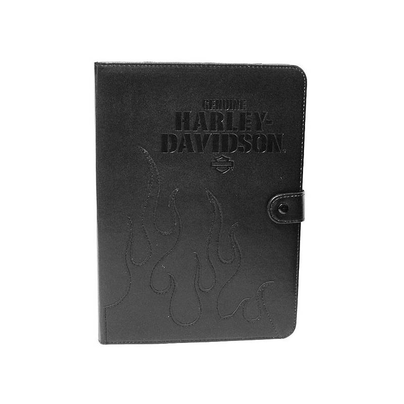 Etui universel Tablette 7-8" Flame, rotation 360°, angles élastiques, noir, Harley-Davidson 6908