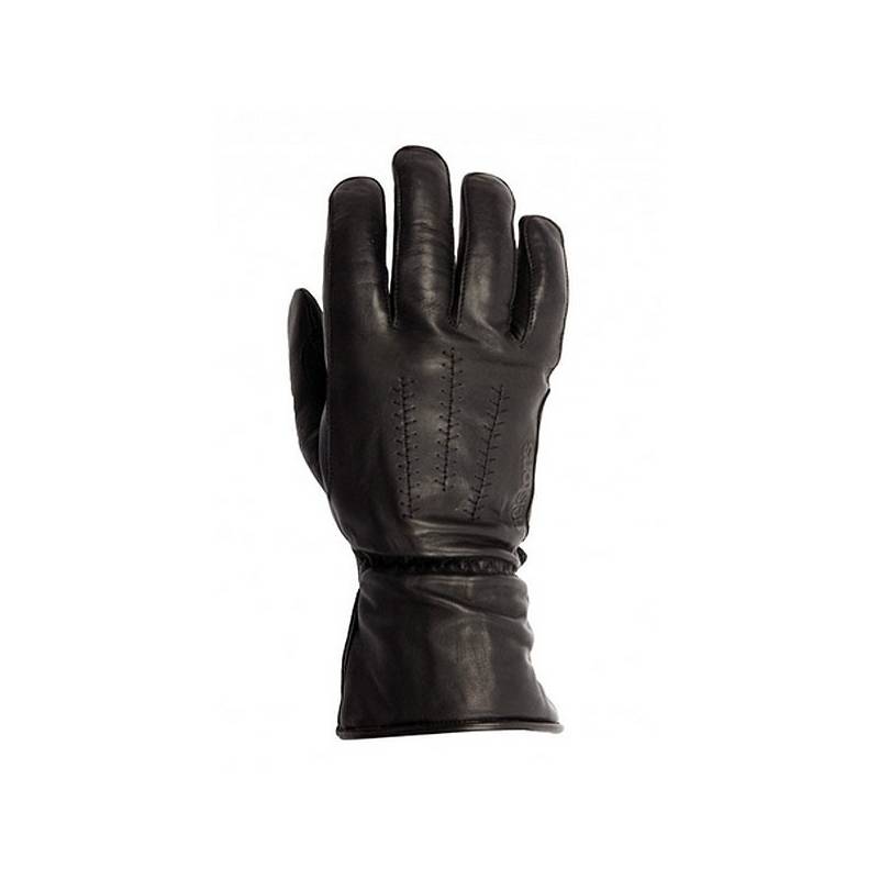 Gants cuir Jeff hiver homme, noir, intérieure synthétique mouton, Helston's