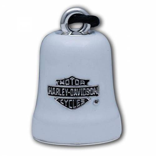 Clochette Bar & Shield blanc Harley-Davidson