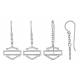 Boucles d'oreilles Bar & Shield Harley-Davidson