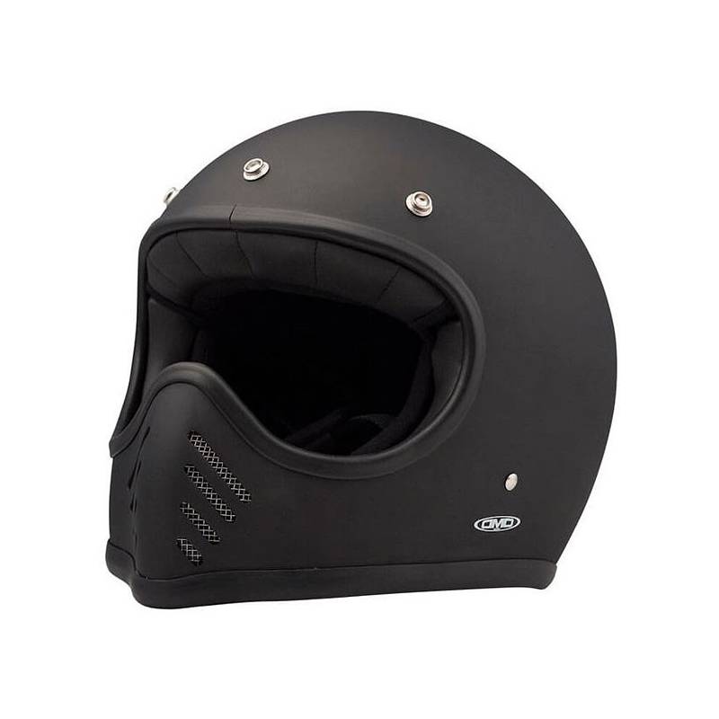  Casque DMD 75 noir mat, intégral, fibre carbone, kevlar, DMD 10975B