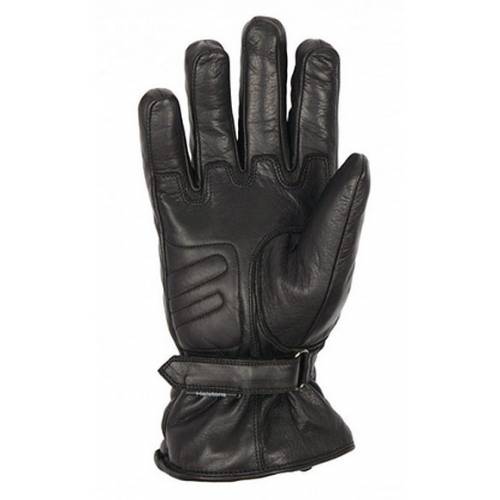 Gants cuir Wayne hiver homme, noir, doublés Primaloft, Helston&#039;s