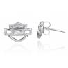 Boucles d'oreilles Bar & Shield Harley-Davidson