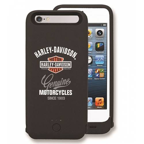 Coque chargeur iPhone 6/6S, 2500 mAh, Harley-Davidson 7750