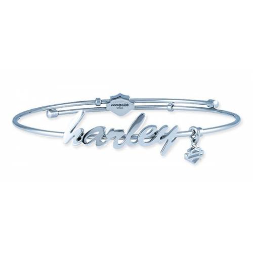 Bracelet acier Harley femme