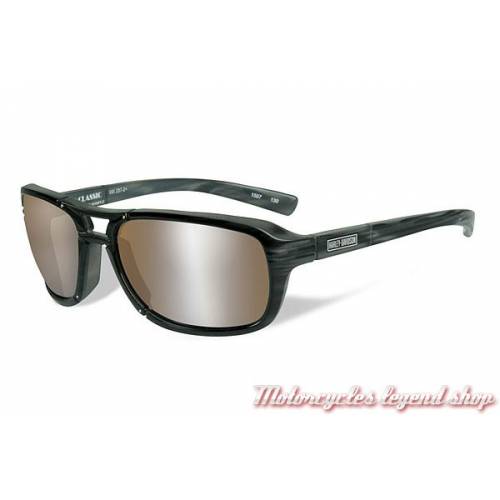 Lunettes solaire Classic homme, verre brun silver, Harley-Davidson HRCLA06