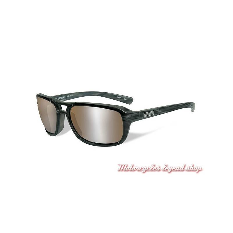 Lunettes solaire Classic homme, verre brun silver, Harley-Davidson HRCLA06