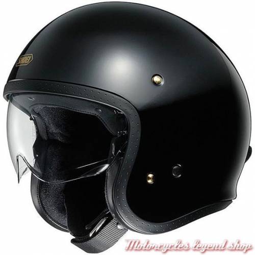 Casque J.O noir brillant Shoei