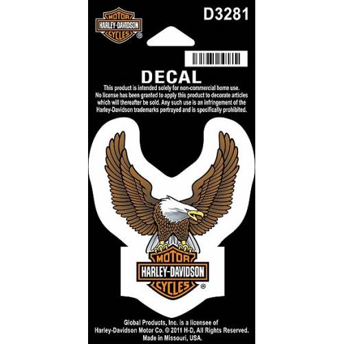 Sticker Upwing Eagle, petit modèle, Harley-Davidson D3281