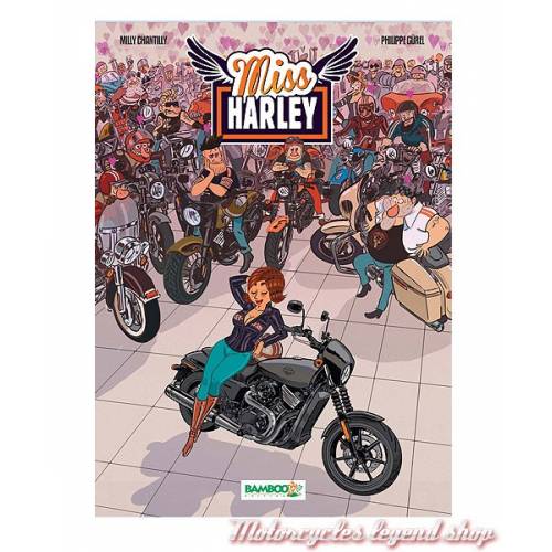 BD "Miss Harley" Tome 1, 48 pages, Philippe Gürel, Arnaud Poitevin, Edition Bamboo