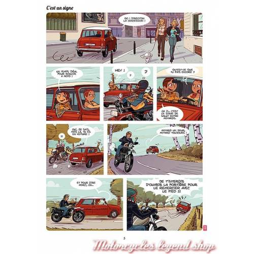 BD &quot;Miss Harley&quot; Tome 1, 48 pages, Philippe Gürel, Arnaud Poitevin, Edition Bamboo