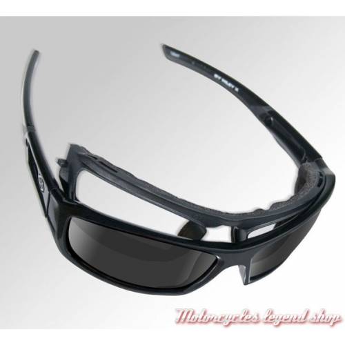 Lunettes jour/nuit Gravity Harley-Davidson, fumé brun, cavité intérieur amovible, Harley-Davidson HDGRA08