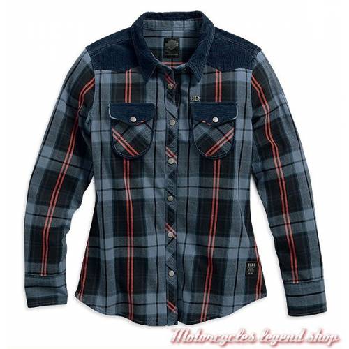 Chemise Corduroy Black Label Harley-Davidson