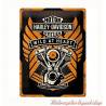 Plaque métal Wild at Heart Harley-Davidson