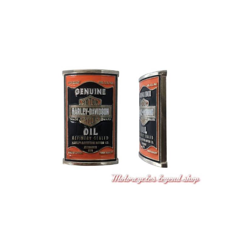 Pin's Oil Can Harley-Davidson, metal, 3D, bidon d'huile, 257677