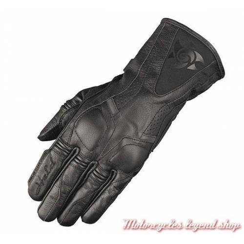 Gants cuir Sereena Held femme, noir, non doublés, homologué, 2624