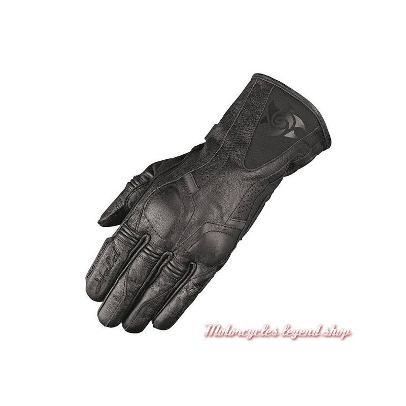 Gants cuir Sereena Held femme, noir, non doublés, homologué, 2624