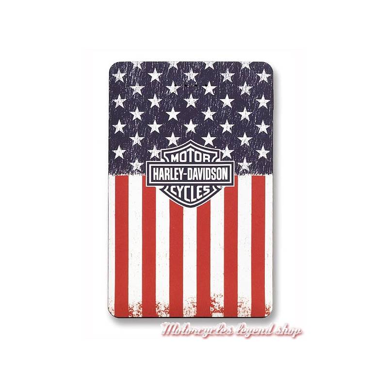 Batterie de secours Americana Flag, port USB, 3000 mAh, Harley-Davidson 7836