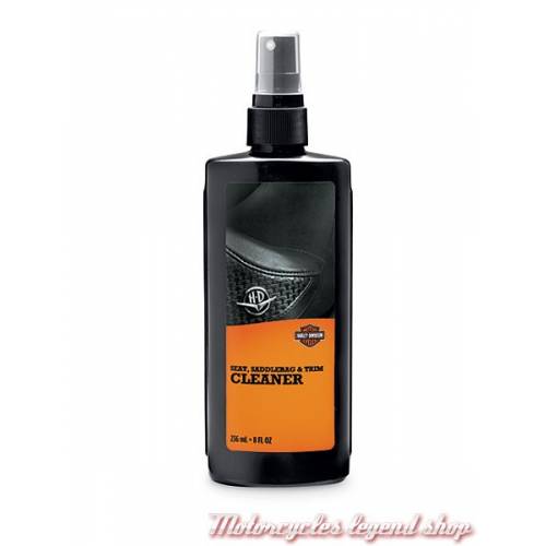 Produit de nettoyage pour selle, sacoche, habillage Harley-Davidson, flacon pulvérisateur 236 ml, 93600010