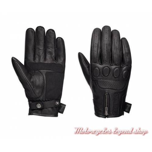 Gants cuir One Skull Harley-Davidson homme