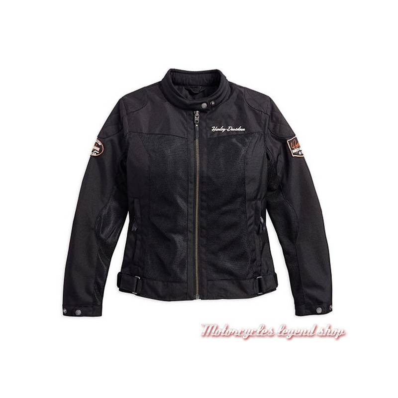 Blouson Mesh Bar & Shield Harley Davidson femme Harley Davidson Blouson, veste femme Motorcycles Legend shop