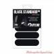 Stickers noirs réfléchissants Black Standard