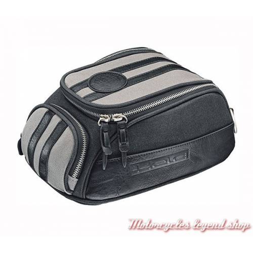 Sacoche réservoir Held, aimantée, gris, noir, coton, similicuir, 4 litres, 4741