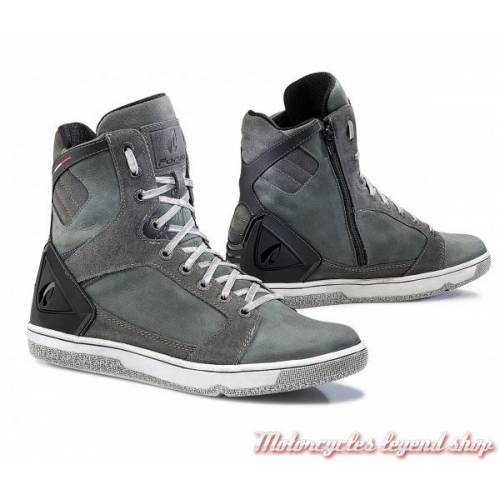 Baskets Hyper Forma homme, cuir gris, homologué CE, membrane étanche, HYPER
